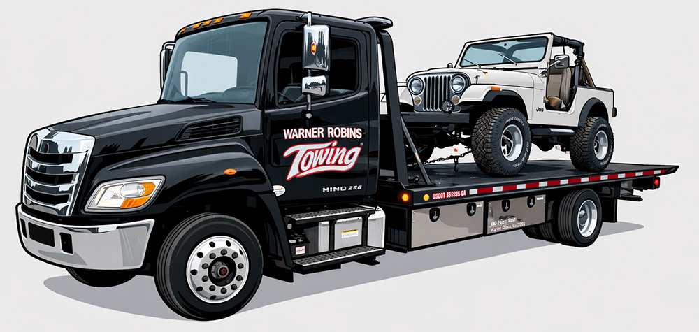 tow truck warner robins ga macon towing